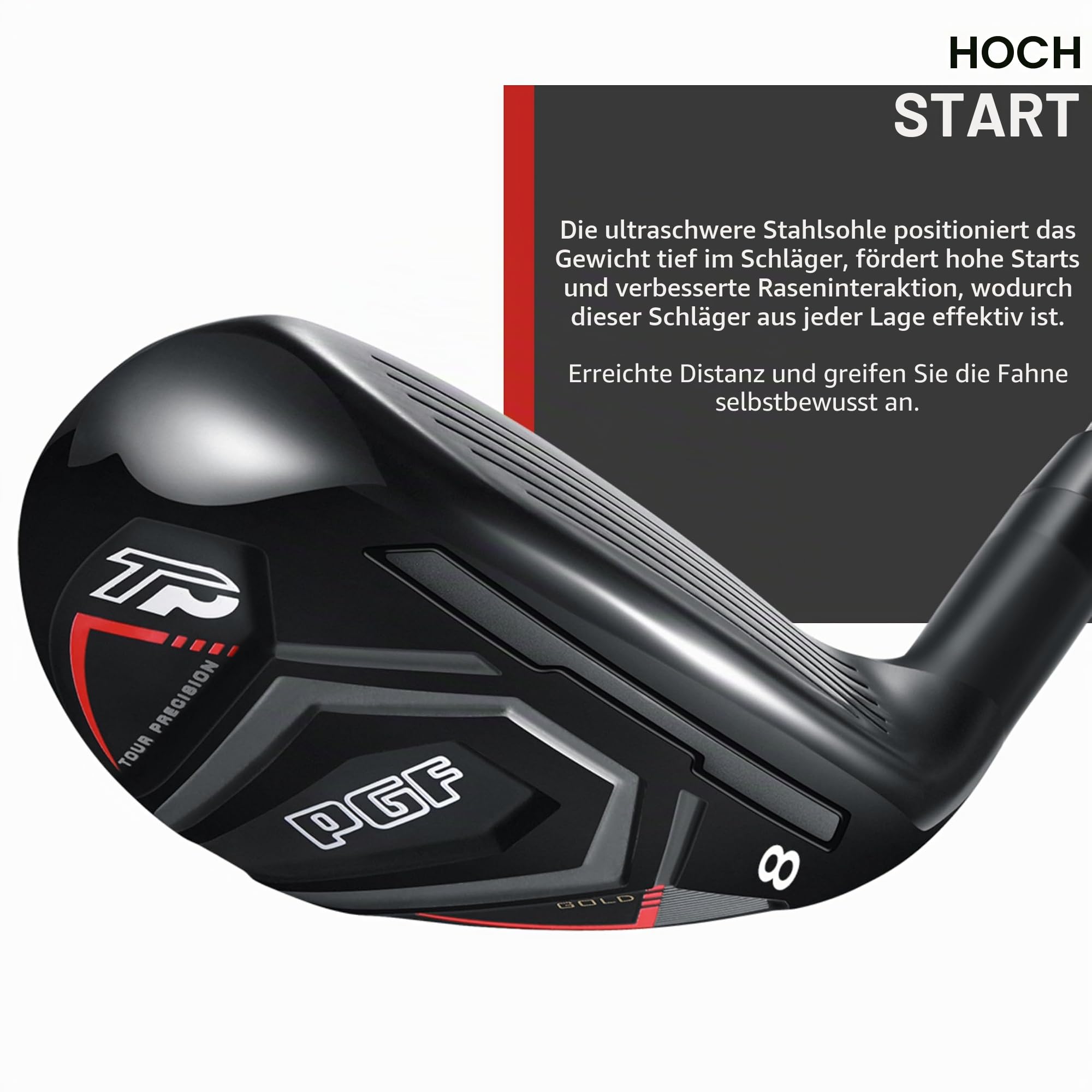 PGF Gold Tour Precision Hybrid Golfschläger [RH][Reg]