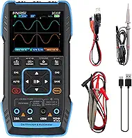 2C23T Multímetro Osciloscópio Digital Portátil + Gerador de Sinal de Função Mais recente Gerador de Sinal de Osciloscópio de Canal Duplo 3IN1 10MHZ * 2 50MS/s