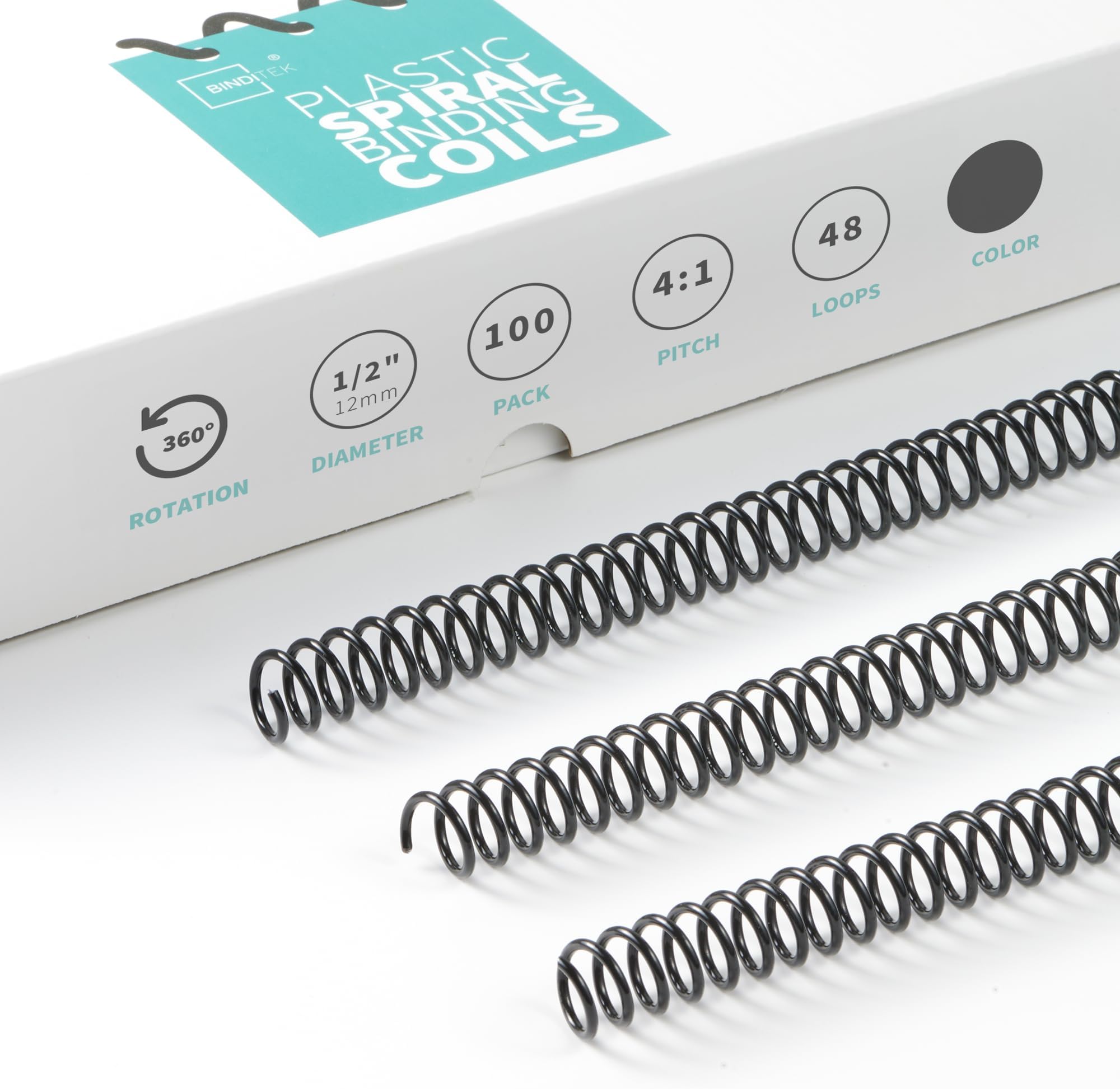 1/2" (12mm) Binding Coils