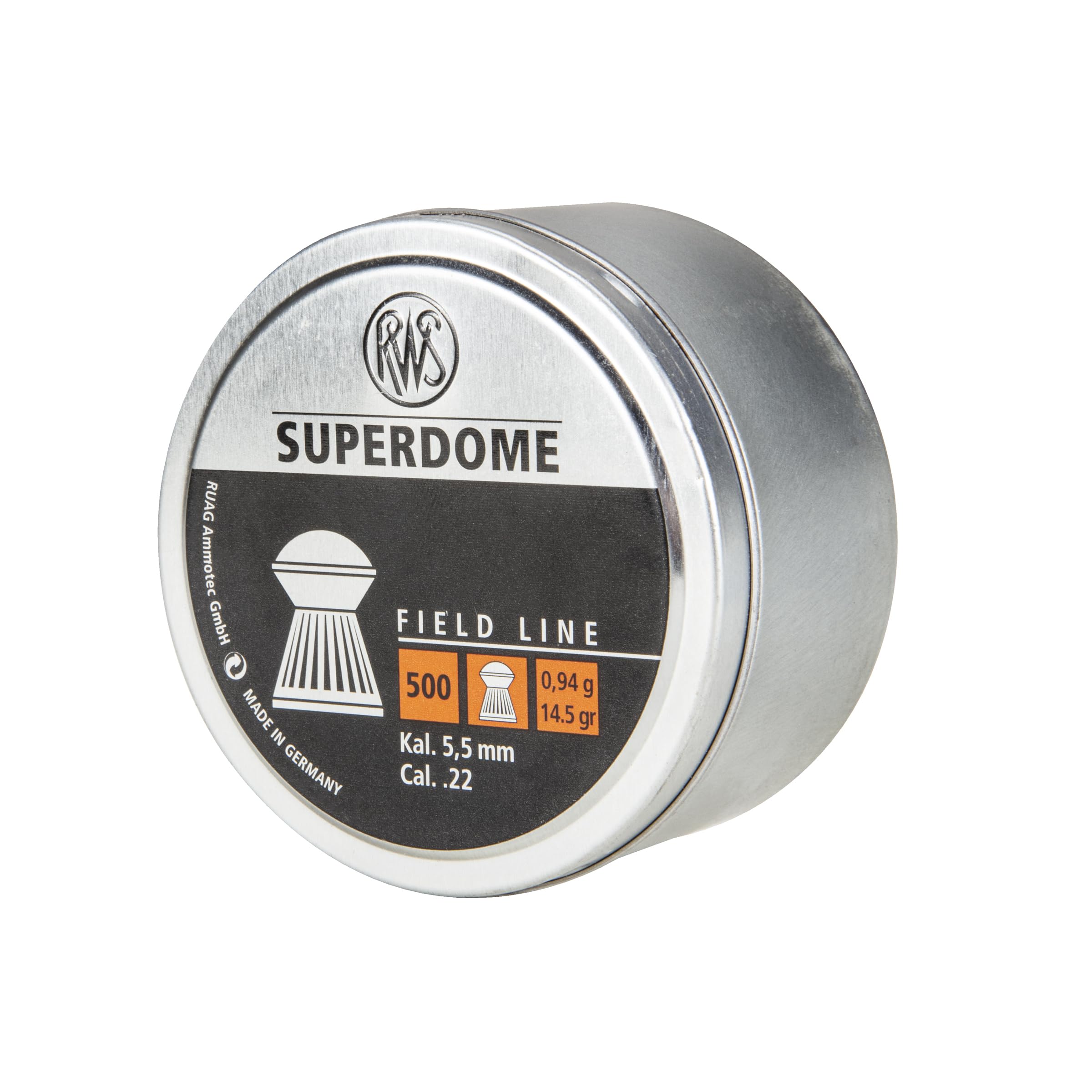 Amazon.com : RWS Superdome Field Line .22 Caliber Pellets – 14.5