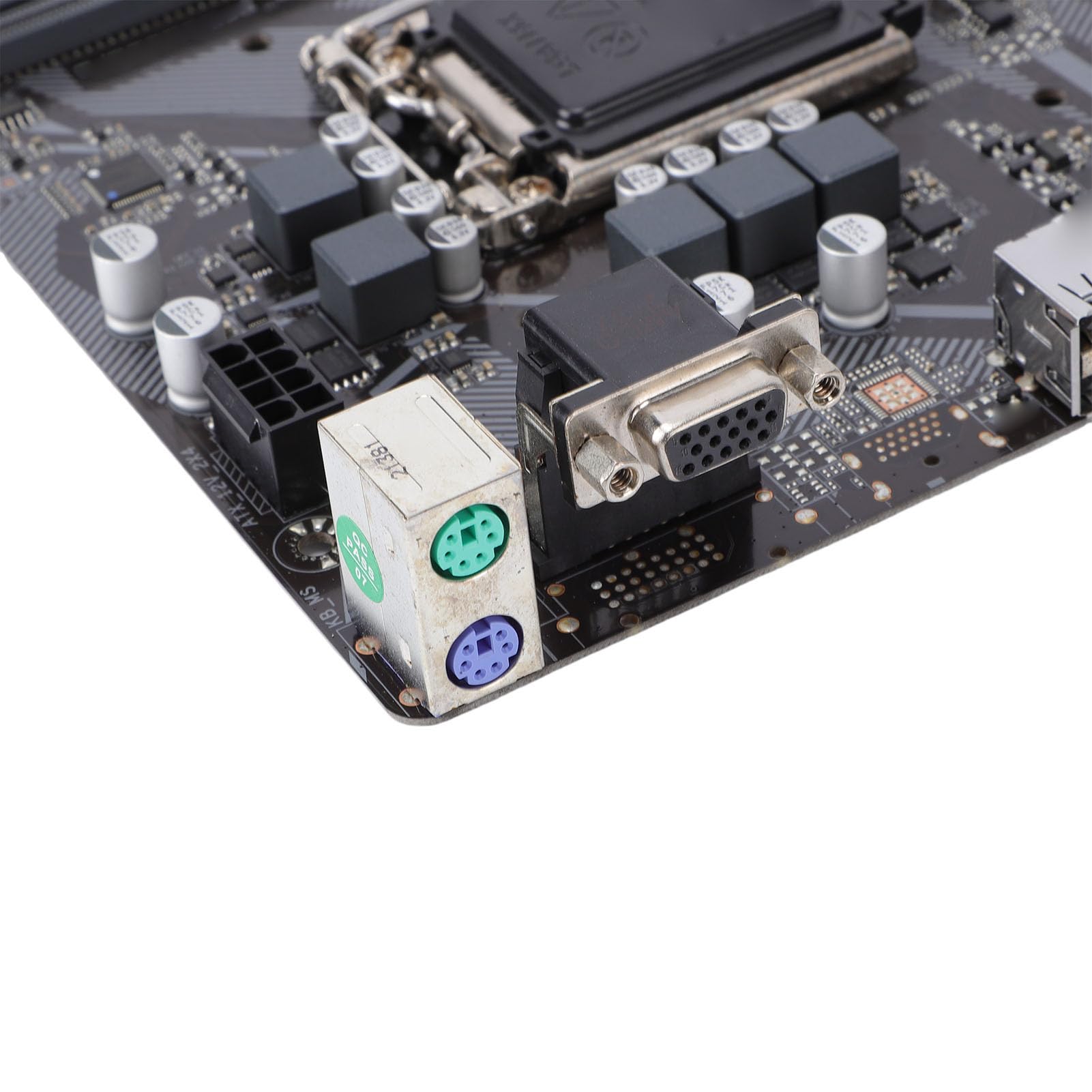 Placa Base, LGA 1200 Socket Dual Channel DDR4 2933MHz 64GB RAM Compatible con Placa Base para PC, ATX con Ranura PCIe 3.0 X16 Realtek Gigabit LAN para Pentium de 10.a Generación