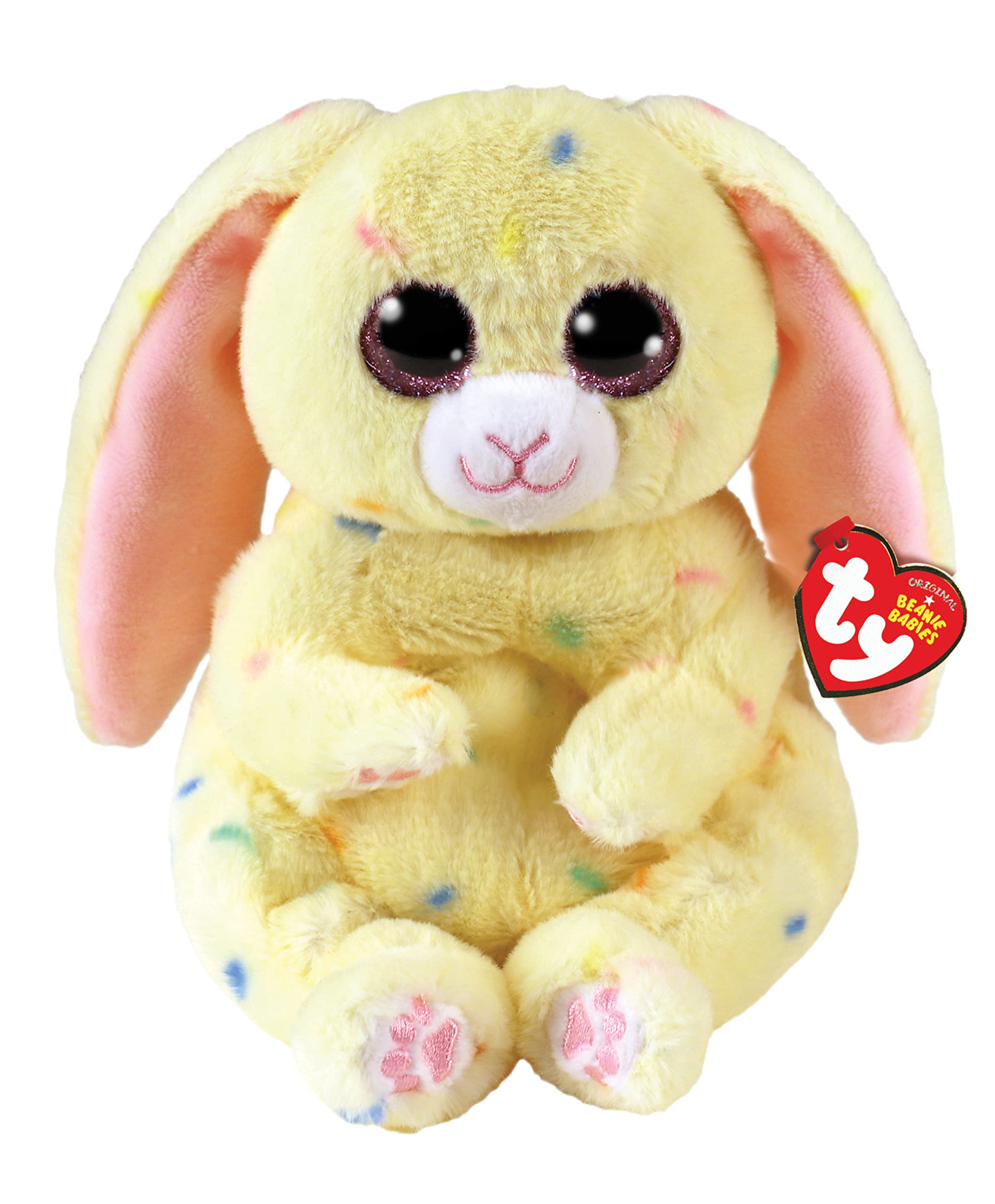 TyBeanie Babies Bunny Spring Cream Regular, Multicolor, 2008723, 15 Cm