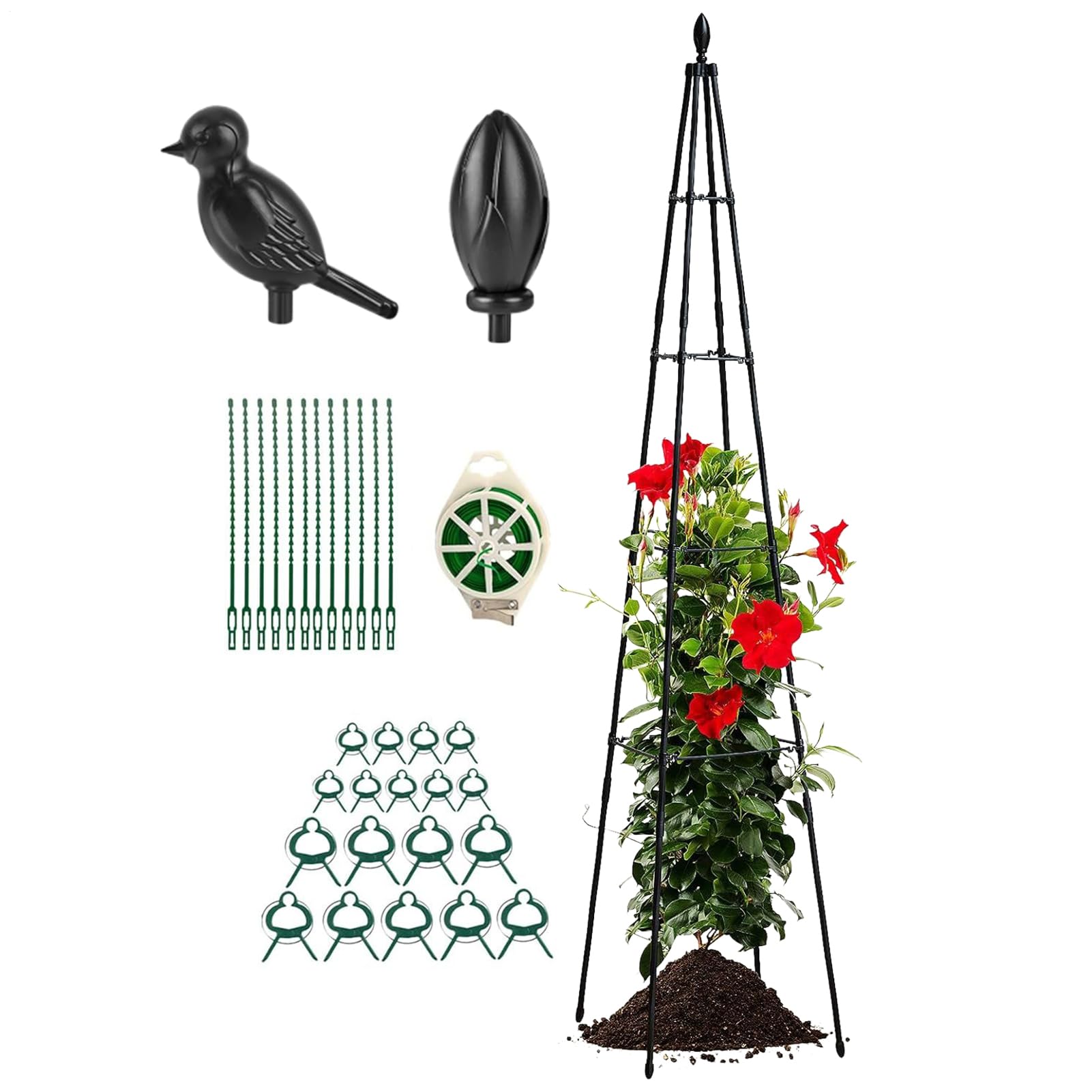 Treillis de jardin en A pour redresser vos tomates et éviter la moisissure