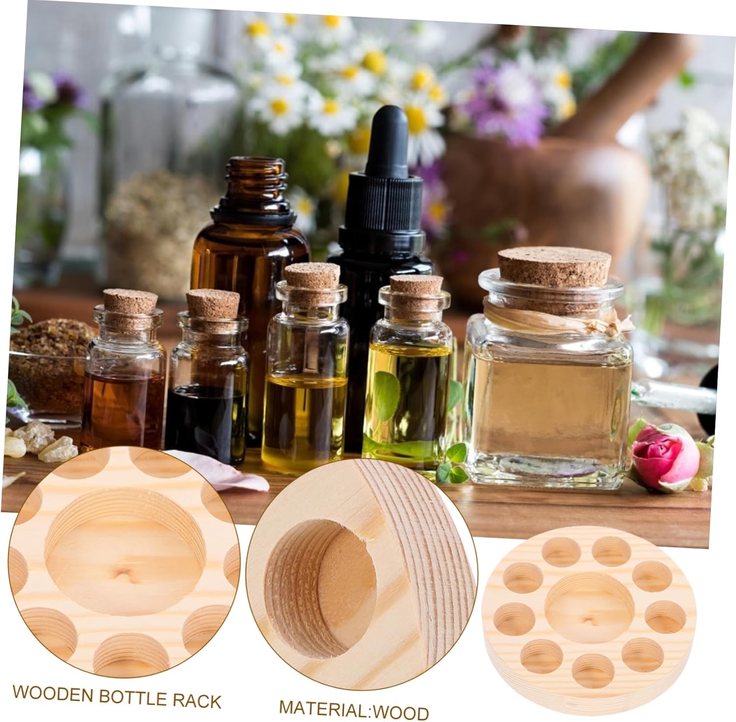 5pcs Organizer Multi Pine Storage Rack for Perfume Bottles Containers Lightweight Design for Display and Easy Access