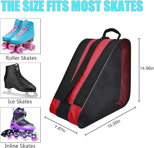 Miniatura 8 de Bolsas de patinaje, ideales para patines de patinaje, patines de hielo, patines cuádruples, patines en línea, patines de patinaje, patines