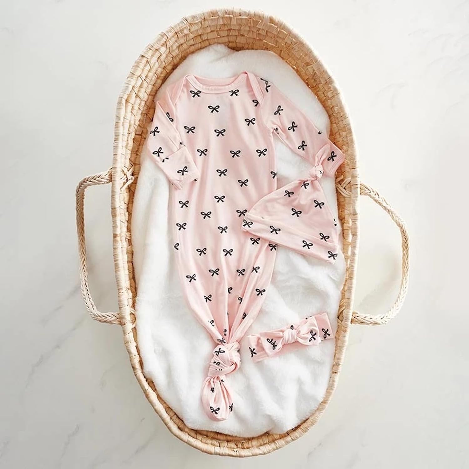Stephan Baby baby-girls Newborn Sleepers - Super Soft