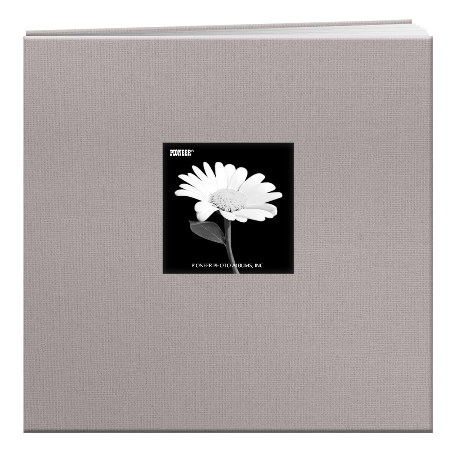 Pioneer Photo Albums Cadre en tissu pour scrapbooking 30,5 x 30,5 cm, gris platine