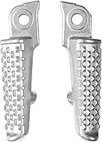 Vista 6 de Front Foot Pegs Footrests Pedals for Honda CBR 600RR 2003-2023, CBR 1000RR 2004-2023, CB1000R 2008-2023 (Front-White)