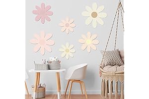 Elegant Daisy Wall Decor: Perfect for a Serene Home Ambiance