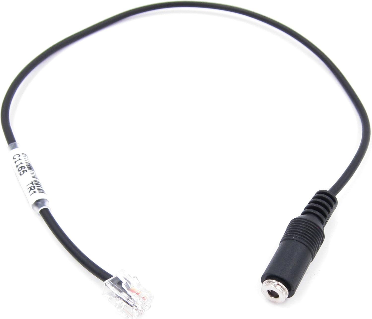 VoiceJoy Adapter Cable Smartphone 3.5mm Headset to 4P4C RJ9 Plug for Yealink T20P T22P T26P T28P Phones and Grandstream Phones