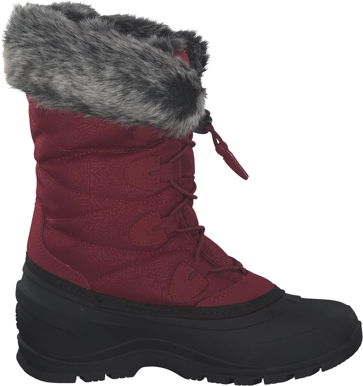 Kamik Women's Momentum 3 Insulated Winter Boots,RED,11