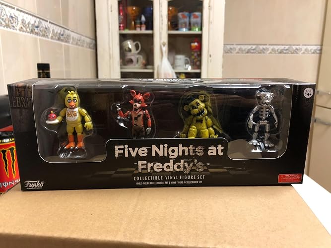 Five Nights at Freddys Pack de 4 Figuras Set (2'') : Funko