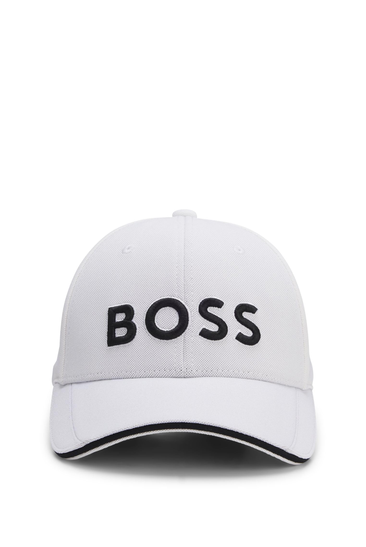 BOSS Czapka męska Cap-US-1, biała 100, Biały 100