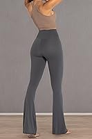 Vista 28 de Sunzel - Leggings acampanados para mujer, con control de abdomen, cintura cruzada y pierna ancha