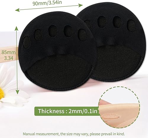 Miniatura 9 de Almohadillas de tela de panal para antepié, almohadillas invisibles para calcetines metatarsianos, almohadillas reutilizables para el antepié,