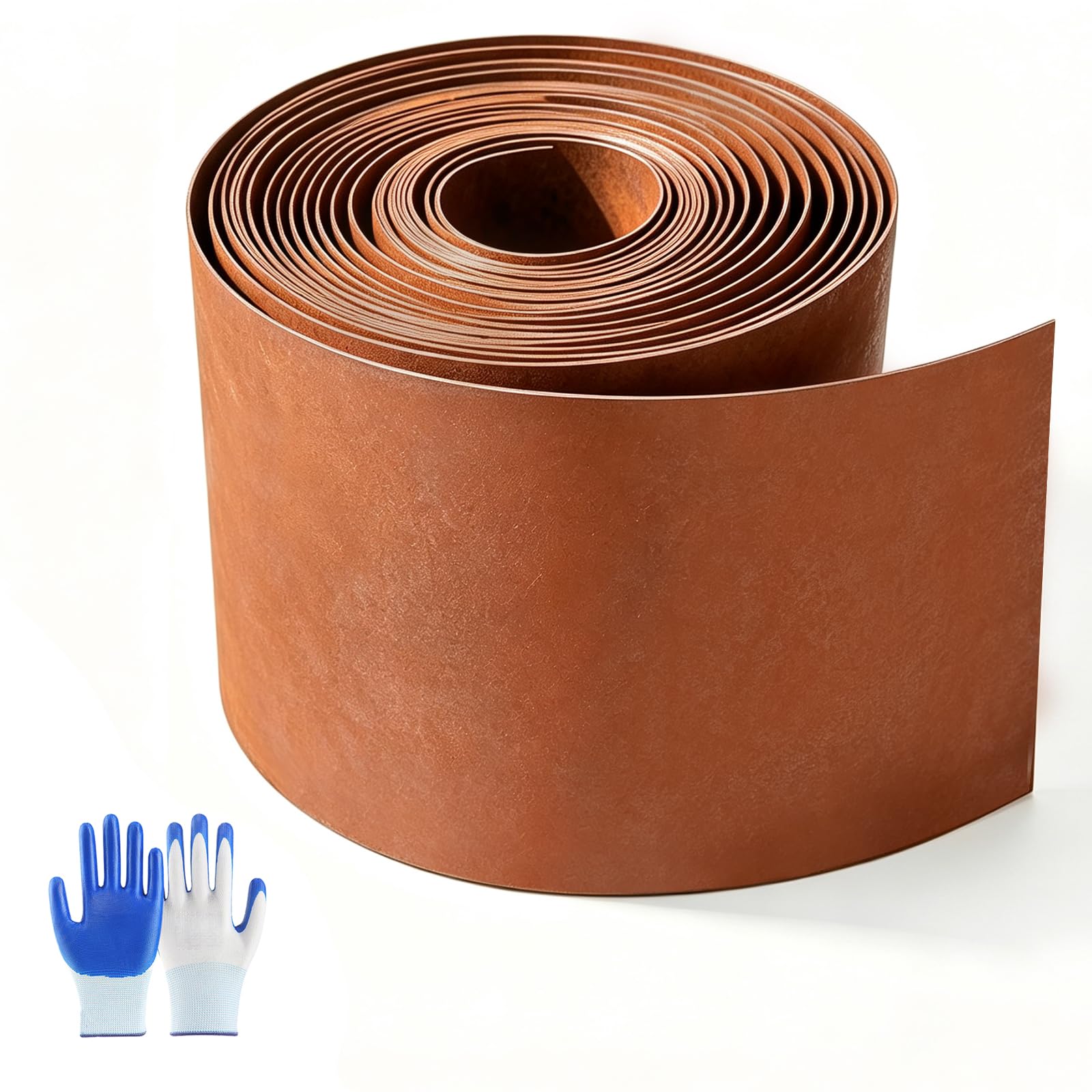 Anise Star Cortenstahl Rasenkante Dicke 0,6 mm,Höhe 15 cm, Länge 10 m