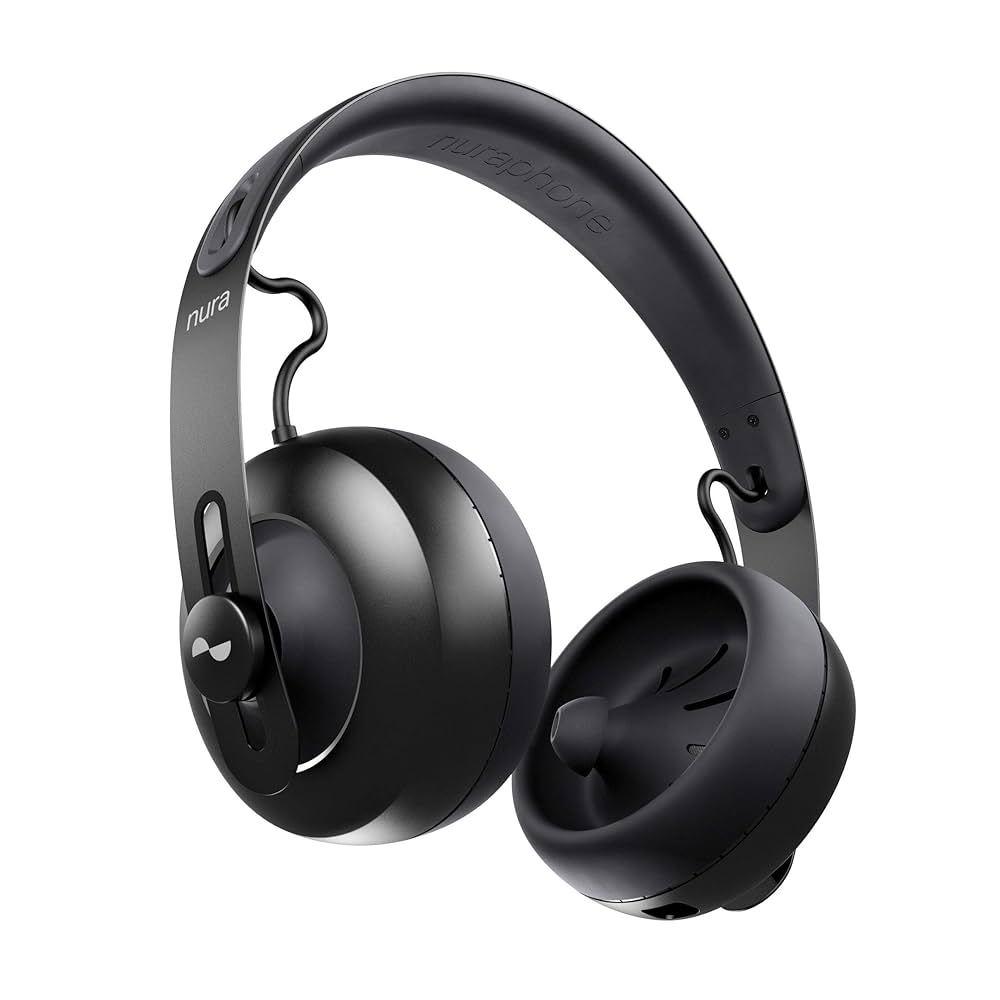 nura ニューラ ワイヤレスヘッドフォン nuraphone Nuraphone Wireless Bluetooth Over Ear Headphones with