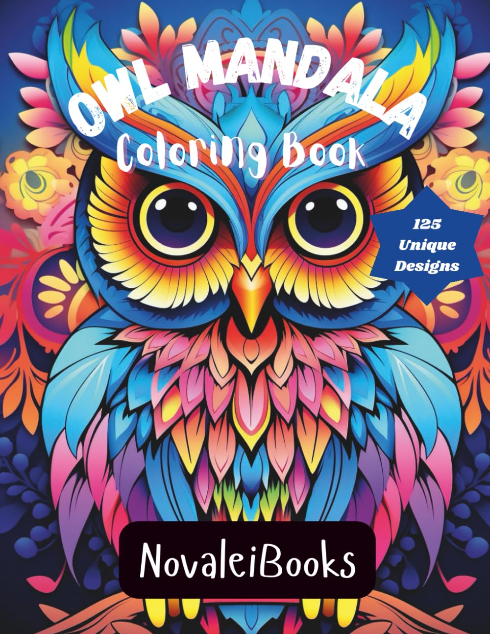 Owl Mandala: Coloring Book