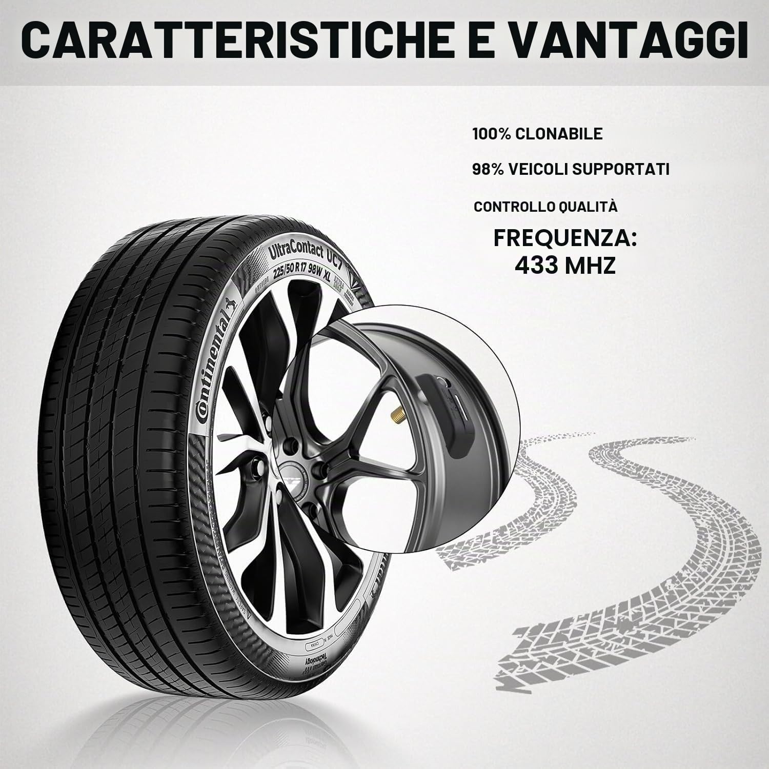 2 Pz Sensore di Pressione Pneumatici 8532732 Moto TPMS Per Moto F/K/R/C 36318532732 3631-8532-732 36238521796