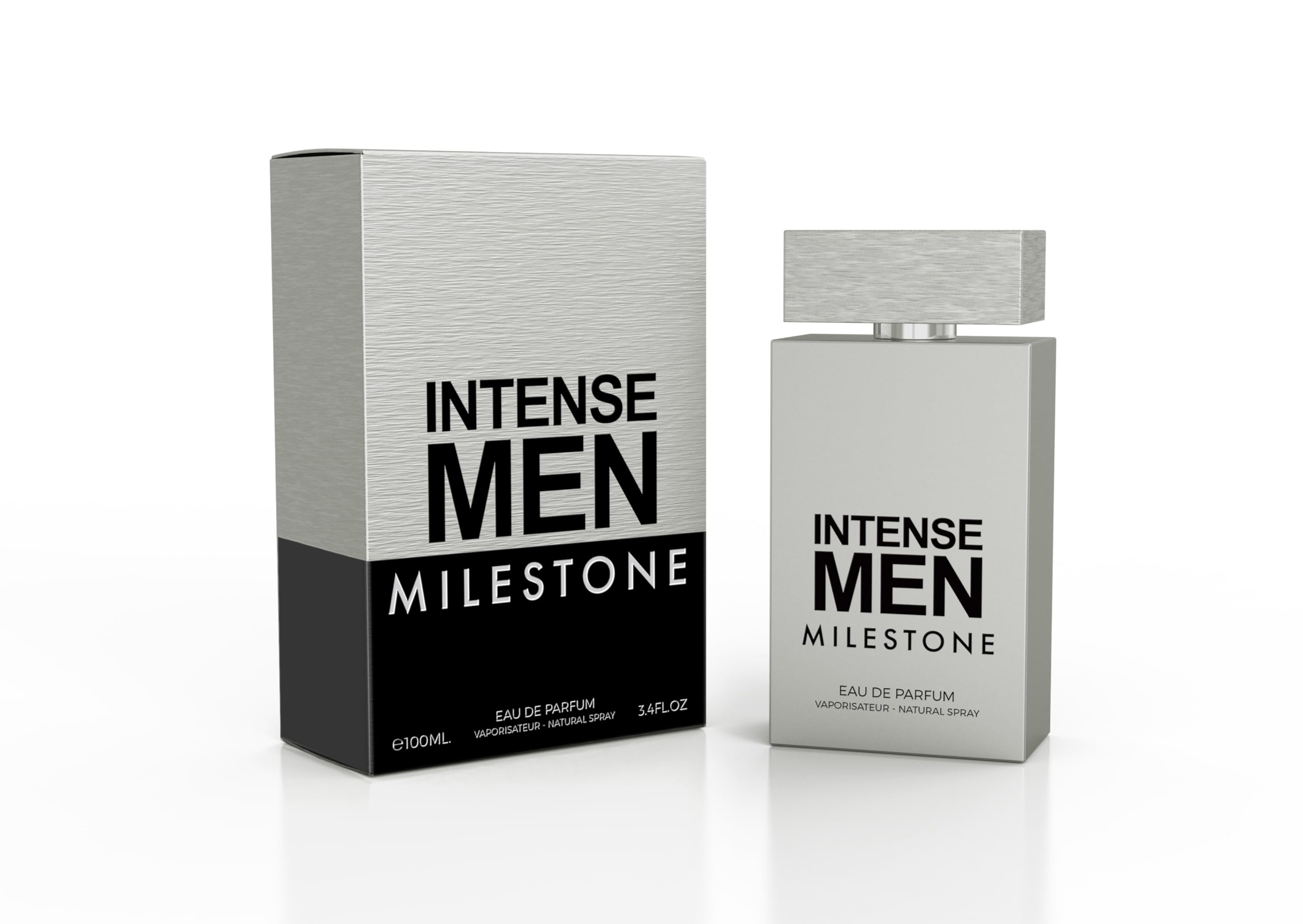 MILESTONE Perfumes Intense Men’s Long-Lasting Eau de Parfum 100ML – Bold & Powerful Fragrance, Ideal for Daily Wear & Special Occasions, Sophisticated & Captivating Scent for Confident Men
