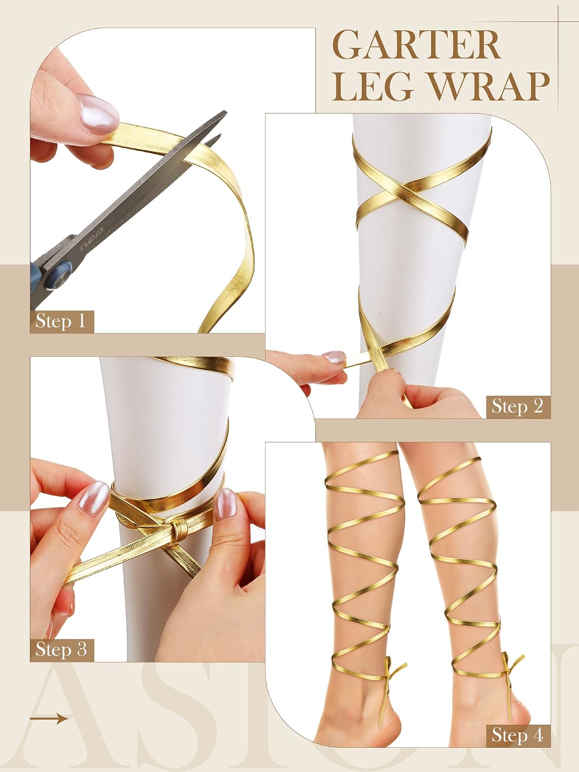 Cindeer 8 Pcs Greek Goddess Costume Accessories Set for Women