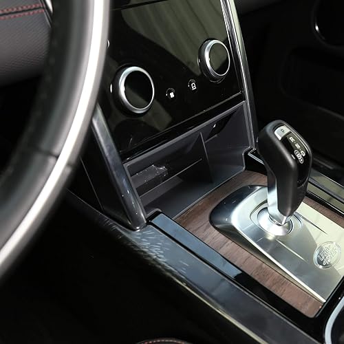 Miniatura 3 de YIWANG plástico ABS para Land Rover Discovery Sport 2019 2020 consola central multifunción caja de almacenamiento teléfono bandeja accesorio