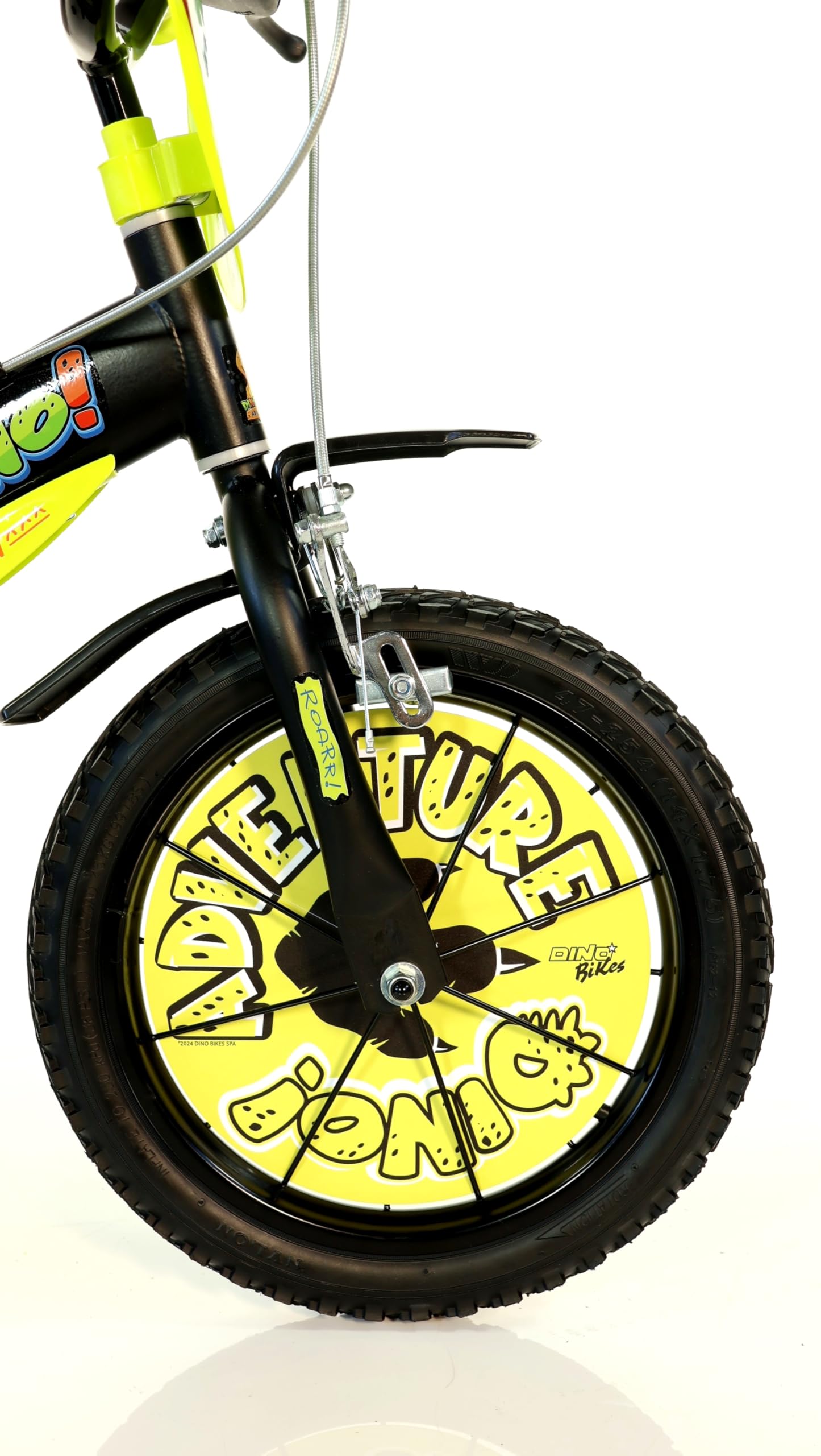 Dino Bikes Bicicletta Dinosauri per Bambini da 14 pollici