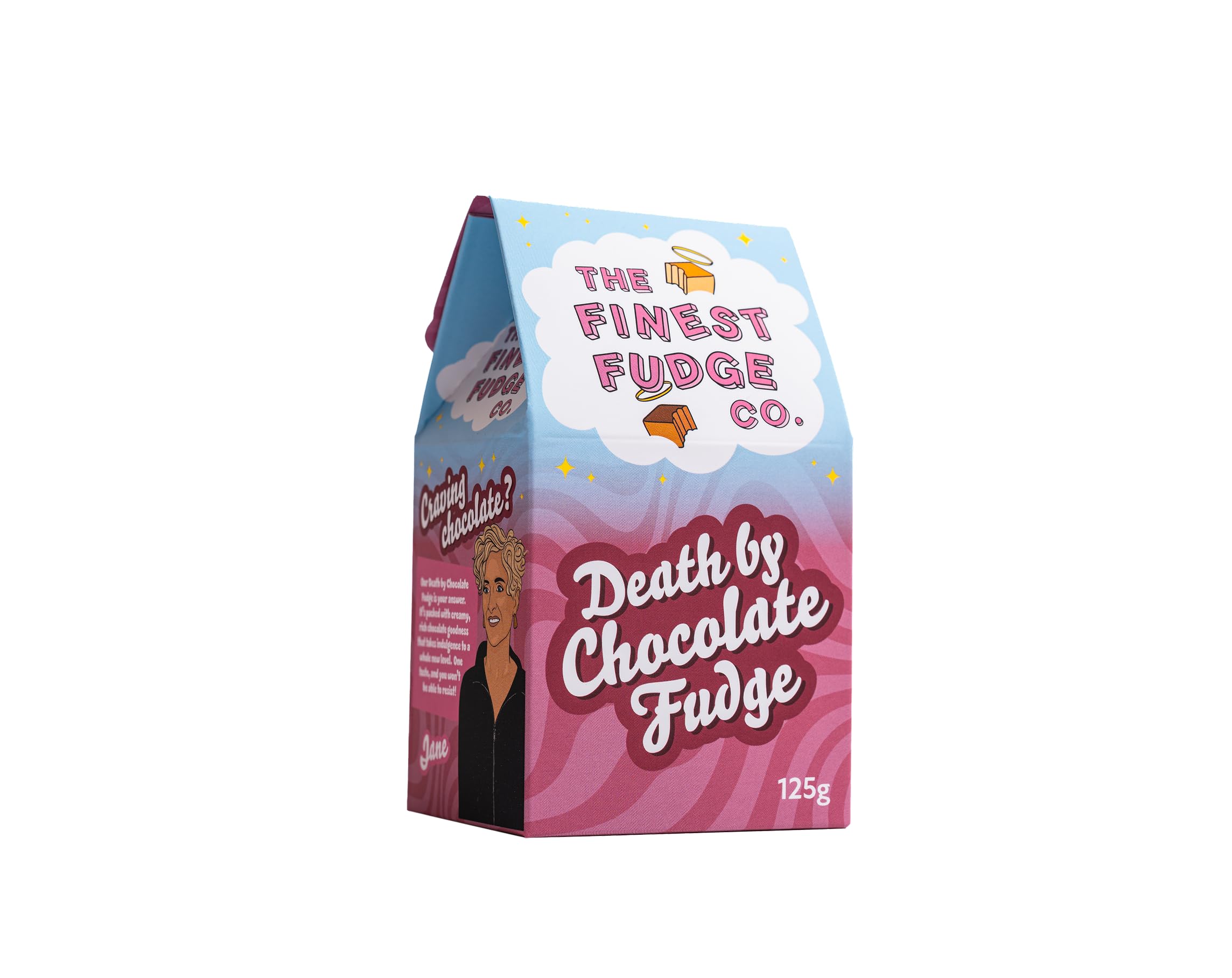 Death By Chocolate Crumbly Fudge Gift Box By The Finest Fudge Co