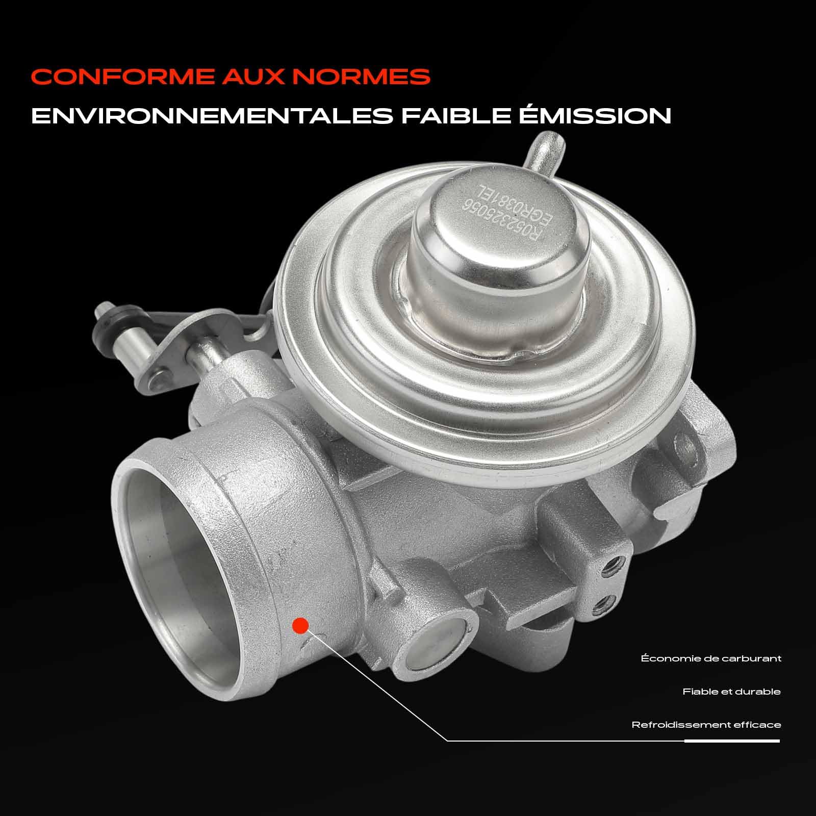Frankberg Vanne EGR pour le recyclage des gaz d'échappement diesel