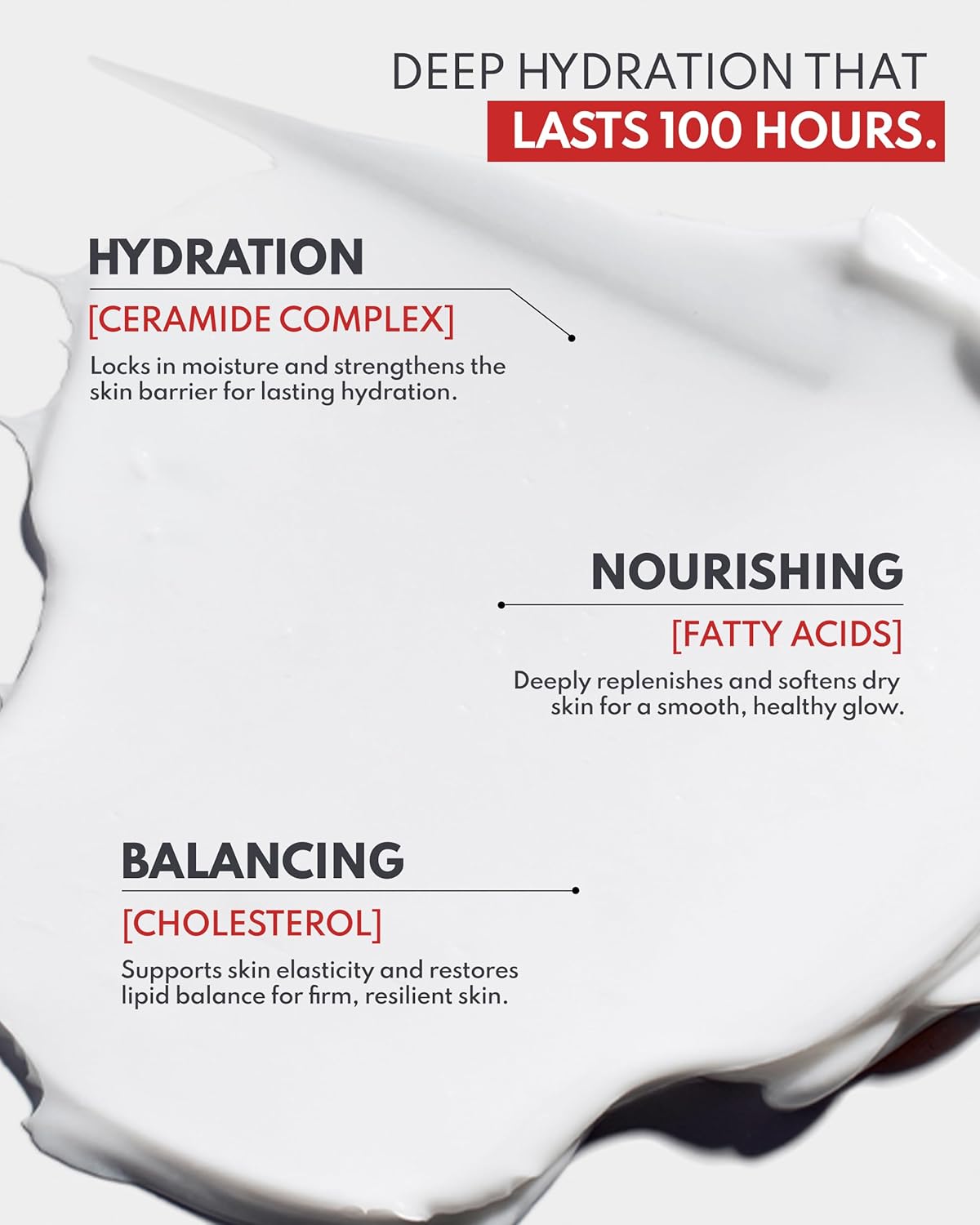 Bare Cream - JUST MAKEUP Show Korean Face Moisturizer by Top Artists Son & Park - Ceramide Hyaluronic Acid Daily K-Beauty Skincare - 100Hr Hydration Barrier Repair Makeup Primer, 1.76 oz. - Image 6