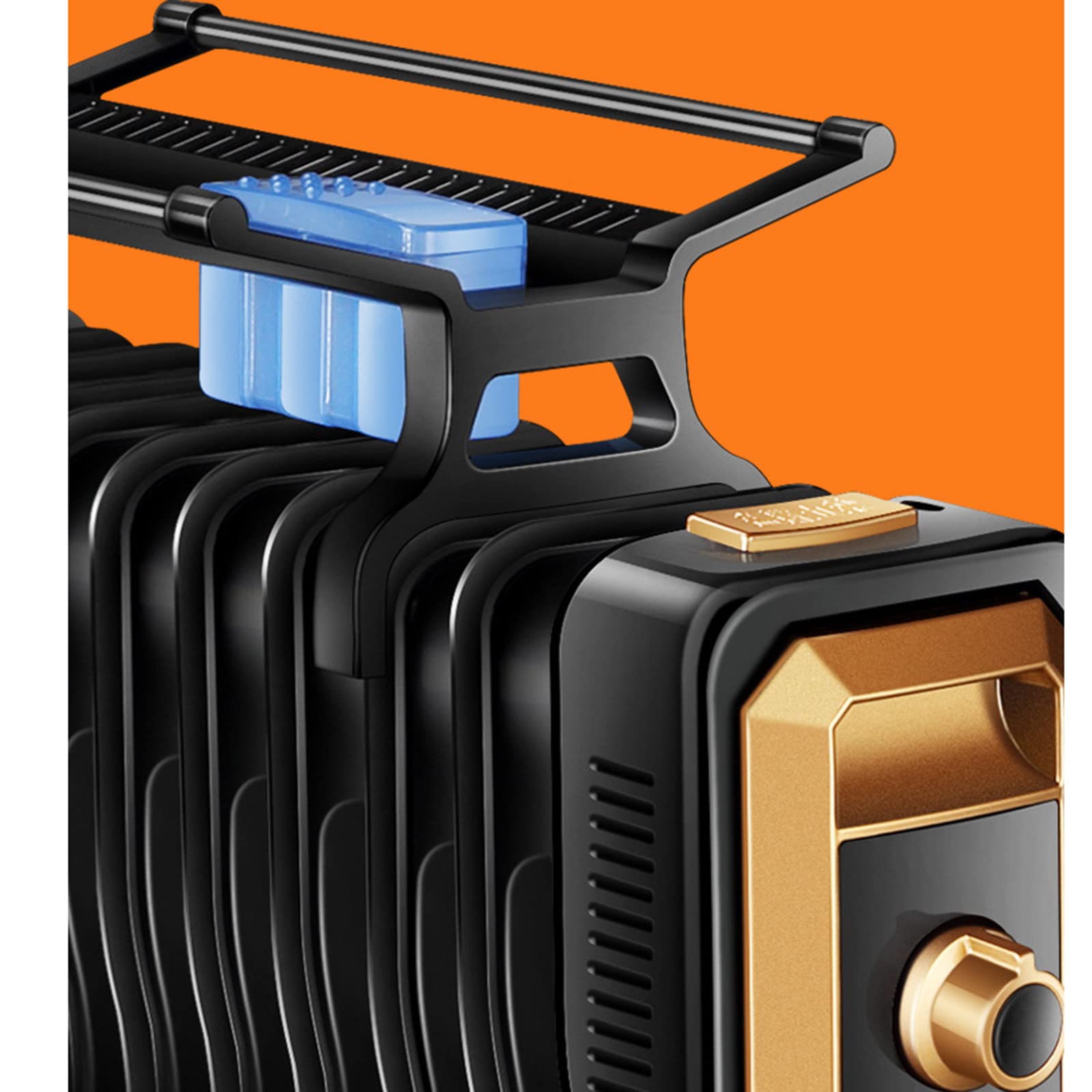 Amazon | オイルヒーター、サーモスタット付き2000Wオイル充填