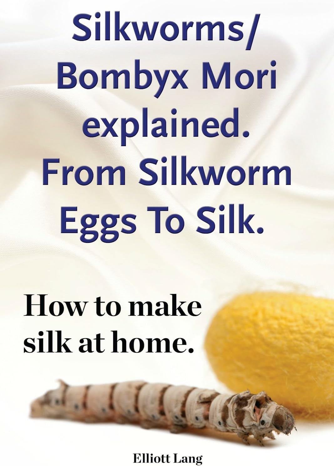 Silkworm Bombyx Mori. From Silkworm Eggs To Silk. How to make silk at home. Raising silkworms, bombyx mori, the mulberry silkworm all included.