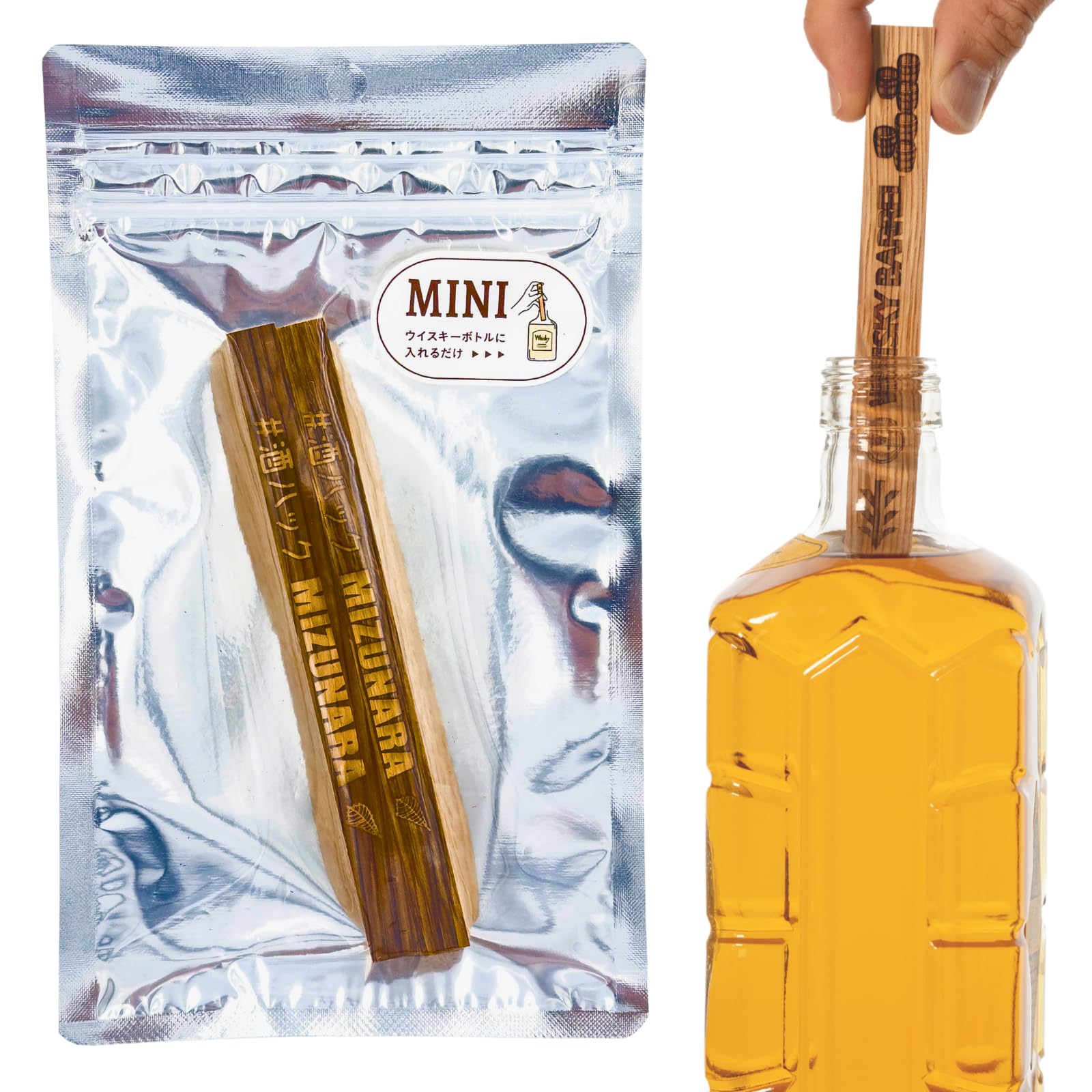 Amazon.co.jp: ウイスキー 熟成スティック 酒ハック ミズナラ
