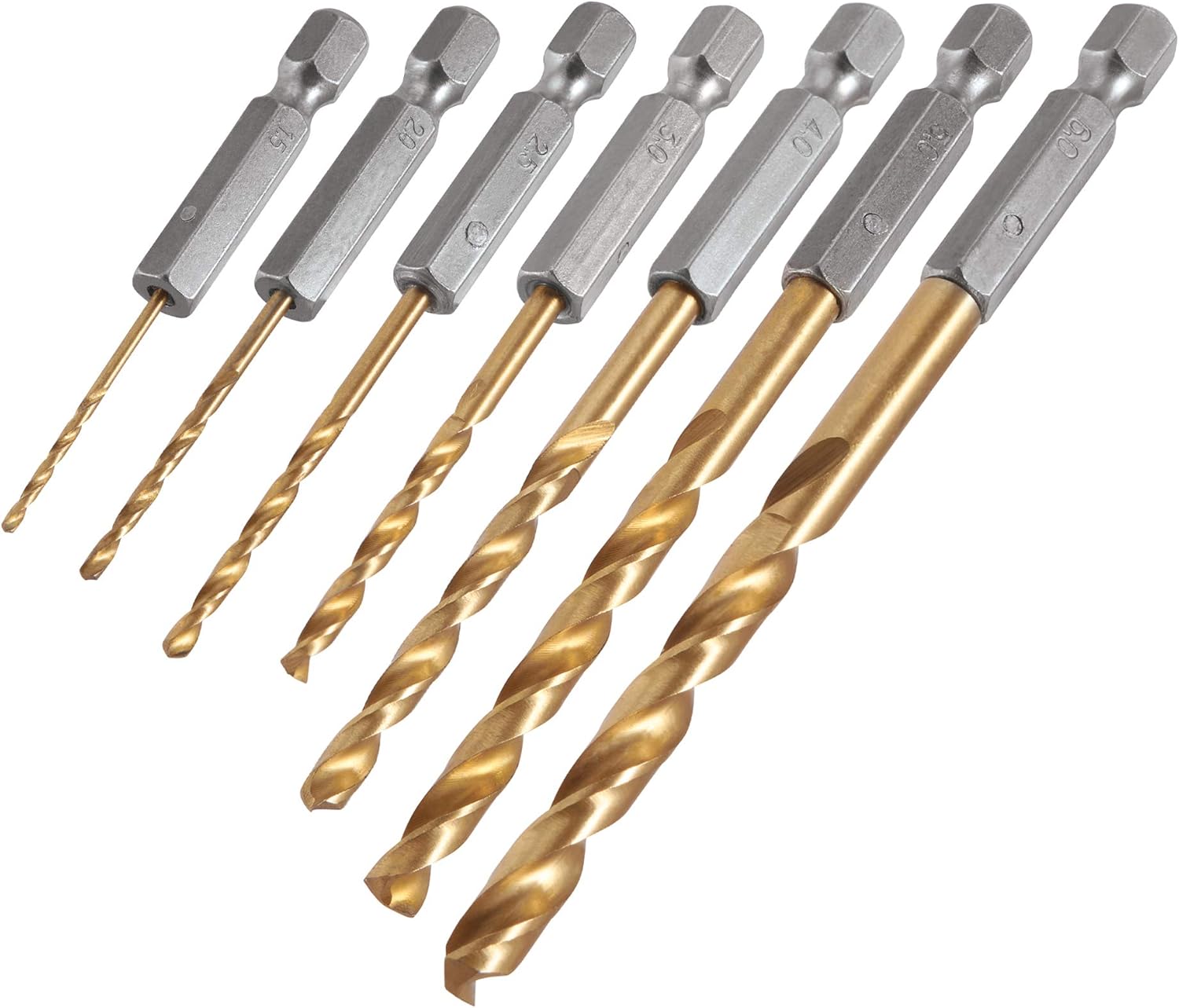 Trend SNAP/HD/SET Metric Snappy Hex Drill Set, 7 Pieces