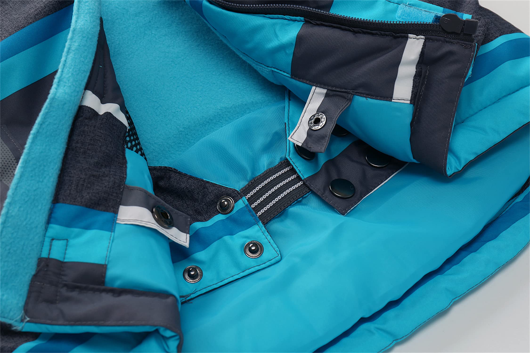 Chaqueta de Esquí Cálido para Niño Impermeable Abrigos de Invierno Chica Exteriores Antiviento Parka de Montaña de Senderismo Niño Deportiva Chaquetas de Snowboard Cazadora Nieve Niña 3-14 Años