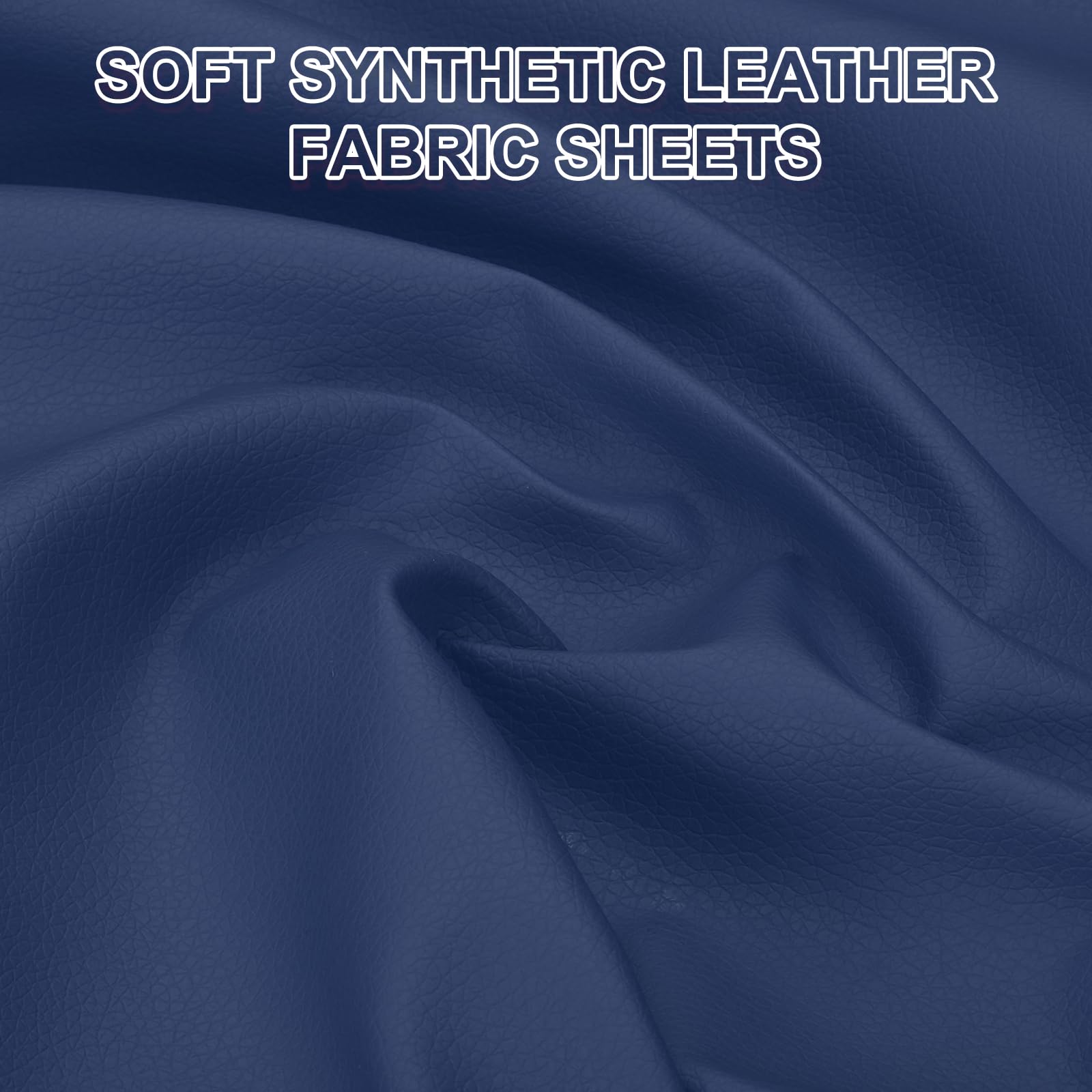 PATIKIL 63x39.4in Faux Leather Sheets - Image 3