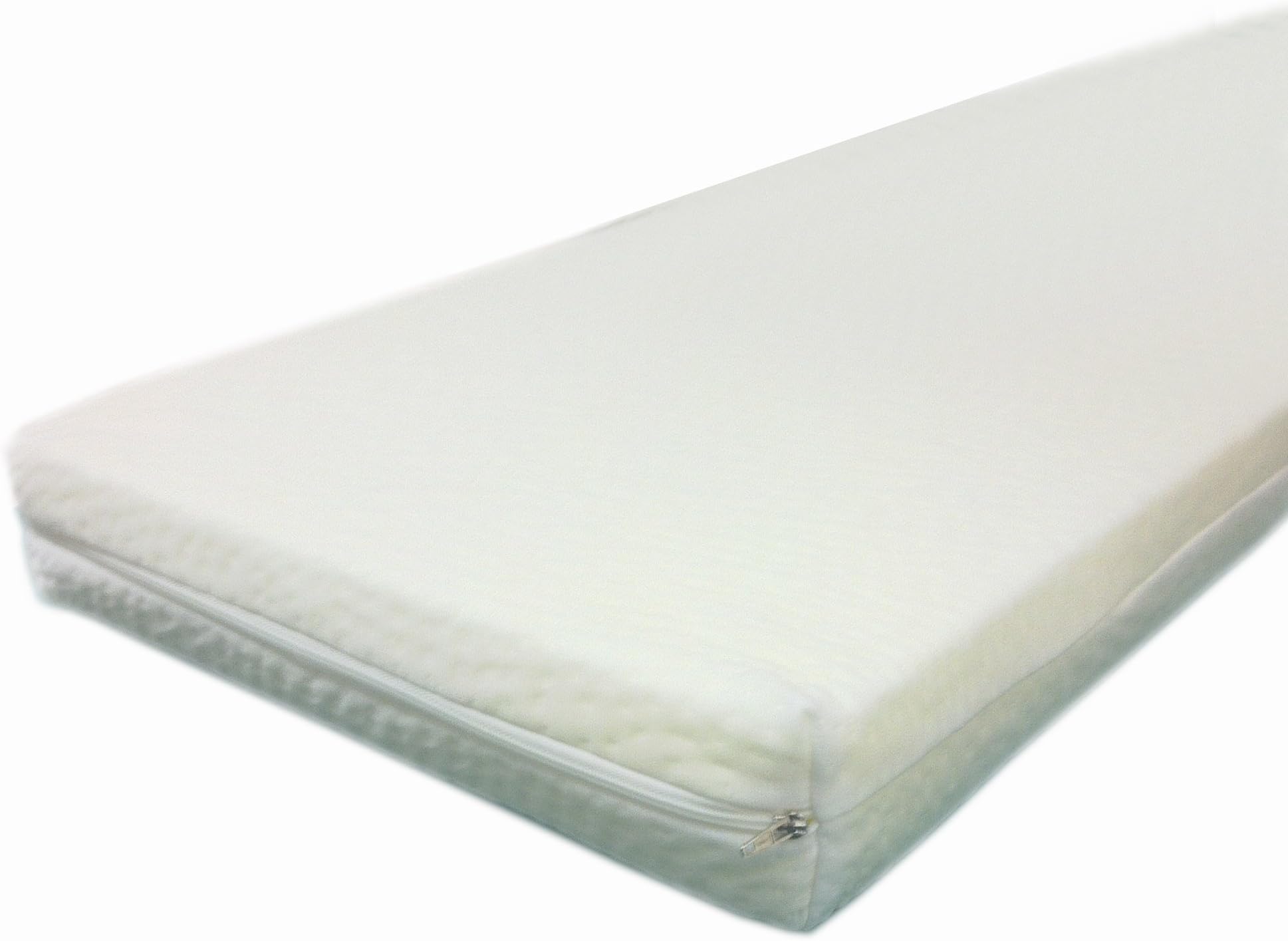 Dibapur - 80 cm x 190 cm x 5 cm - Viscoelastic mattress topper, visco topper, with cover.