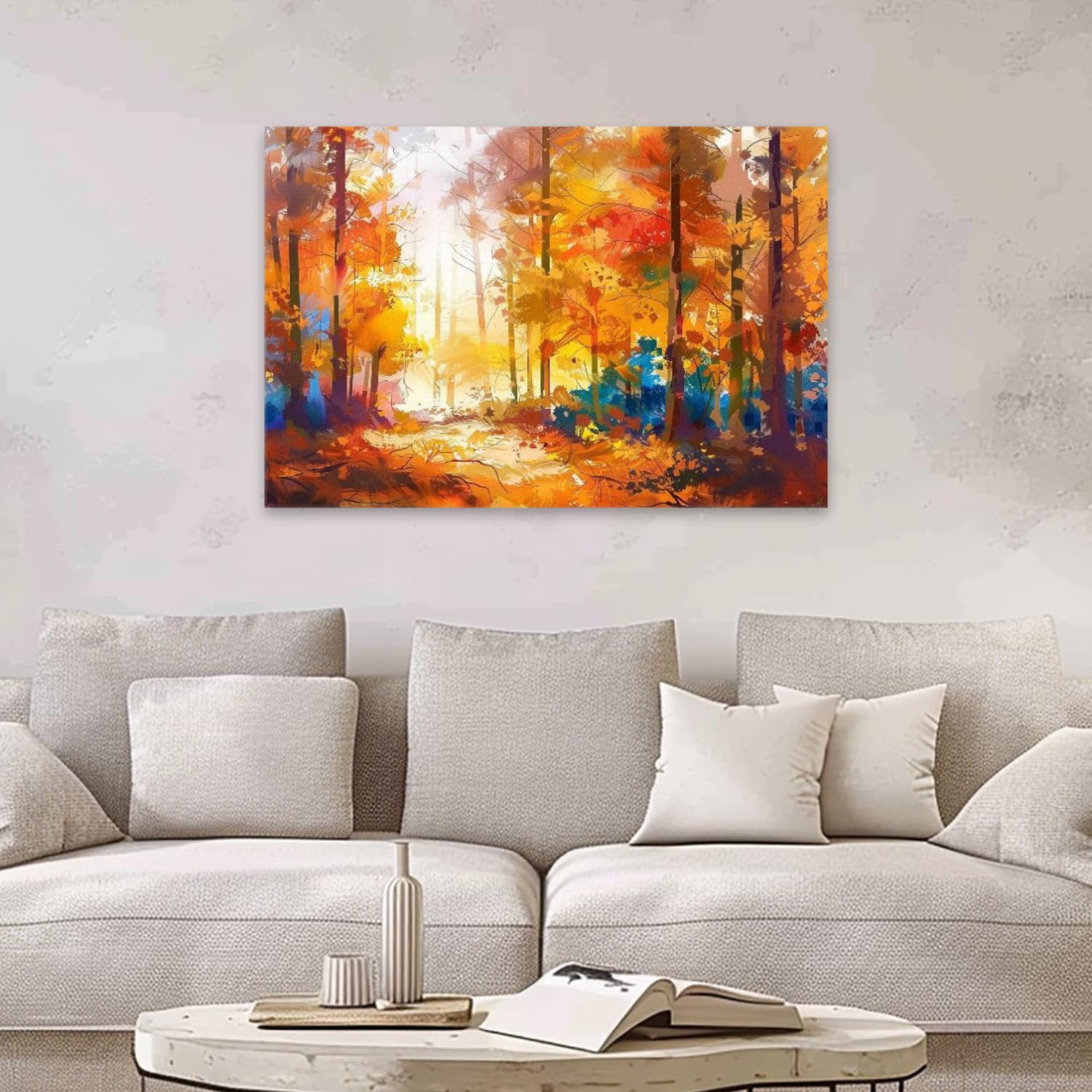 Amazon.com: Canvas Wall Art Prints Picture Illustration colorful