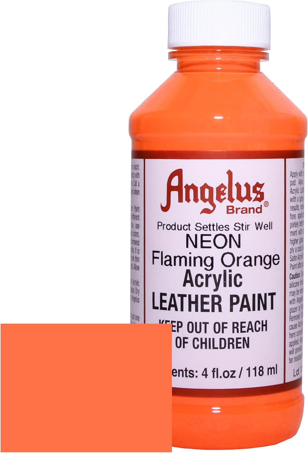 angelus paint on plastic