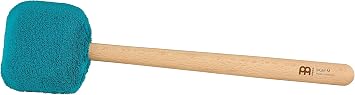 Gong Mallet Beater with Beech Wood Handle and Soft Fleece Head MADE IN GERMANY for Meditation, Sound Healing Therapy and Yoga,