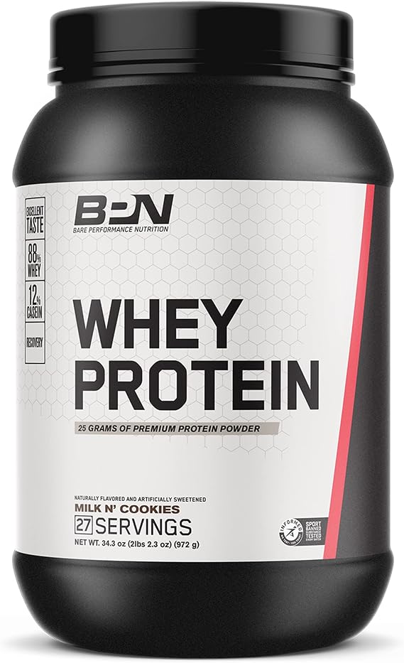 BARE PERFORMANCE NUTRITION BPN Whey Milk N' Cookies Protein + Creatine Bundle