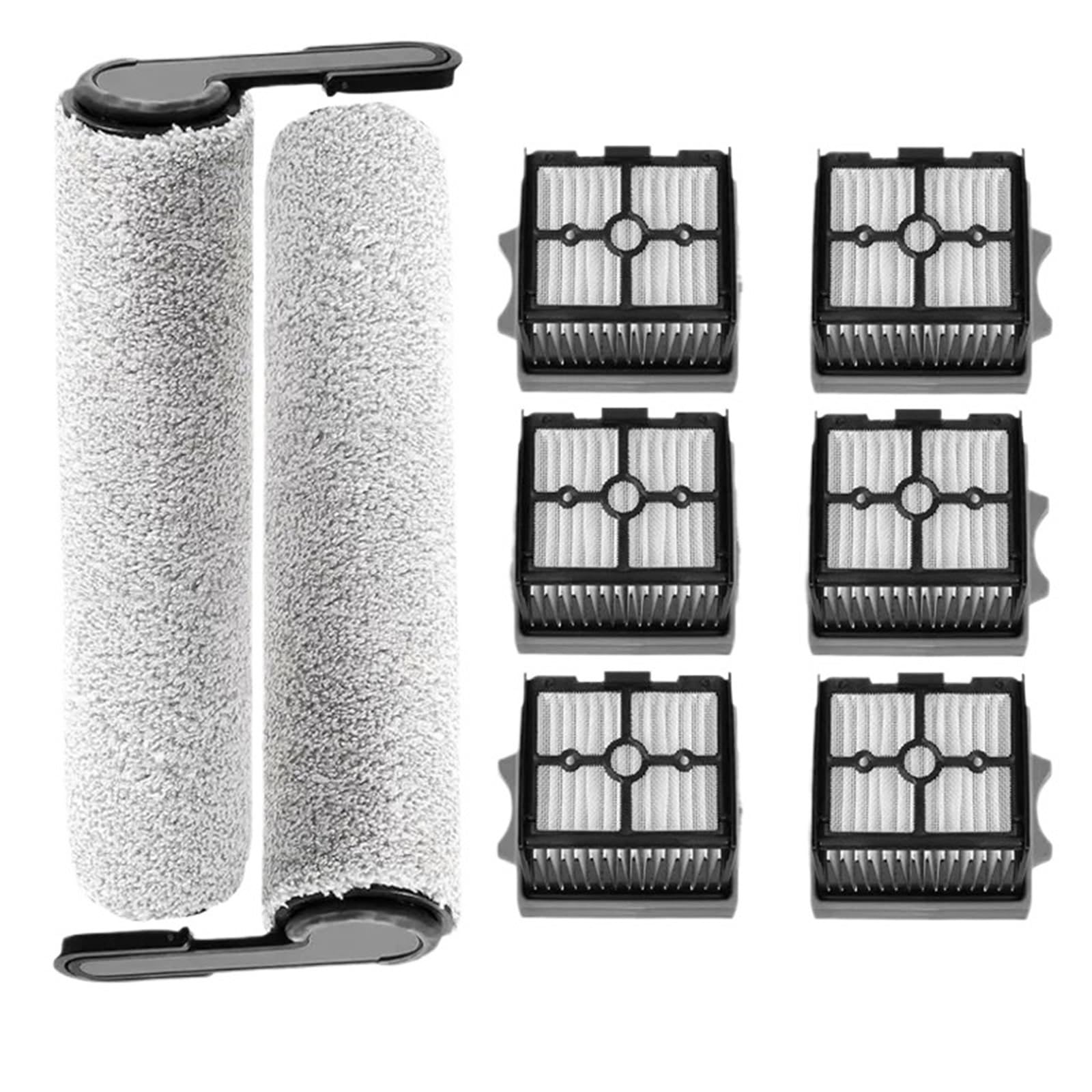 Compatibile con Tineco Floor One Switch S6/Stretch S6/S7 Stretch Aspirapolvere Ultra Wet Dry Spazzola a rullo consumabile Accessori filtro HEPA