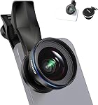 NEEWER Lentille Macro 10X avec Clip de Lentille pour Téléphone à Filetage de 17 mm et Capuchon Diffuseur Détachable, Également pour Cage / Étui / Pince / Plaque Arrière à Filetage de 17 mm, LS-28 PRO