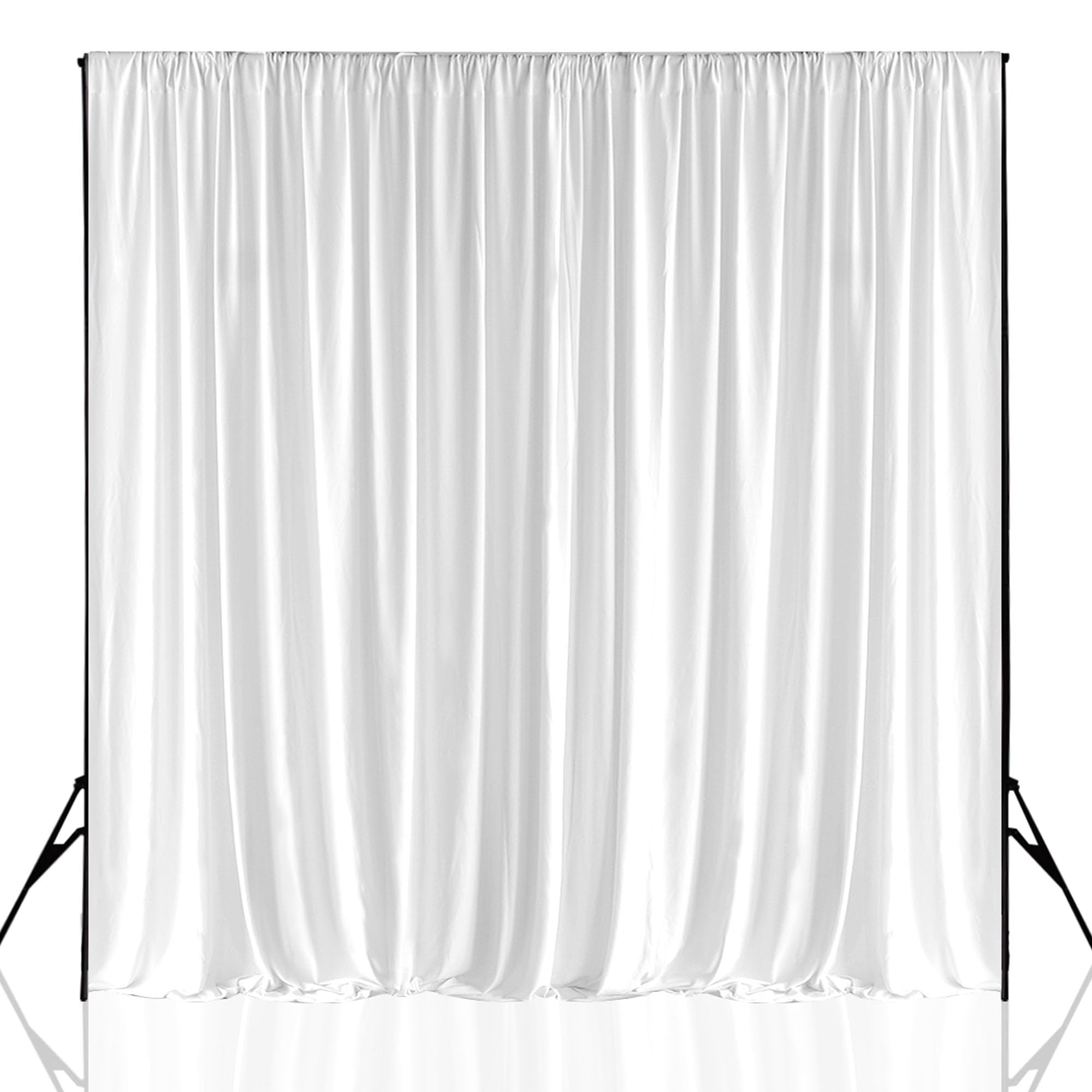 WedDecor toile blanche 3x3m polyester haute densité pour studio