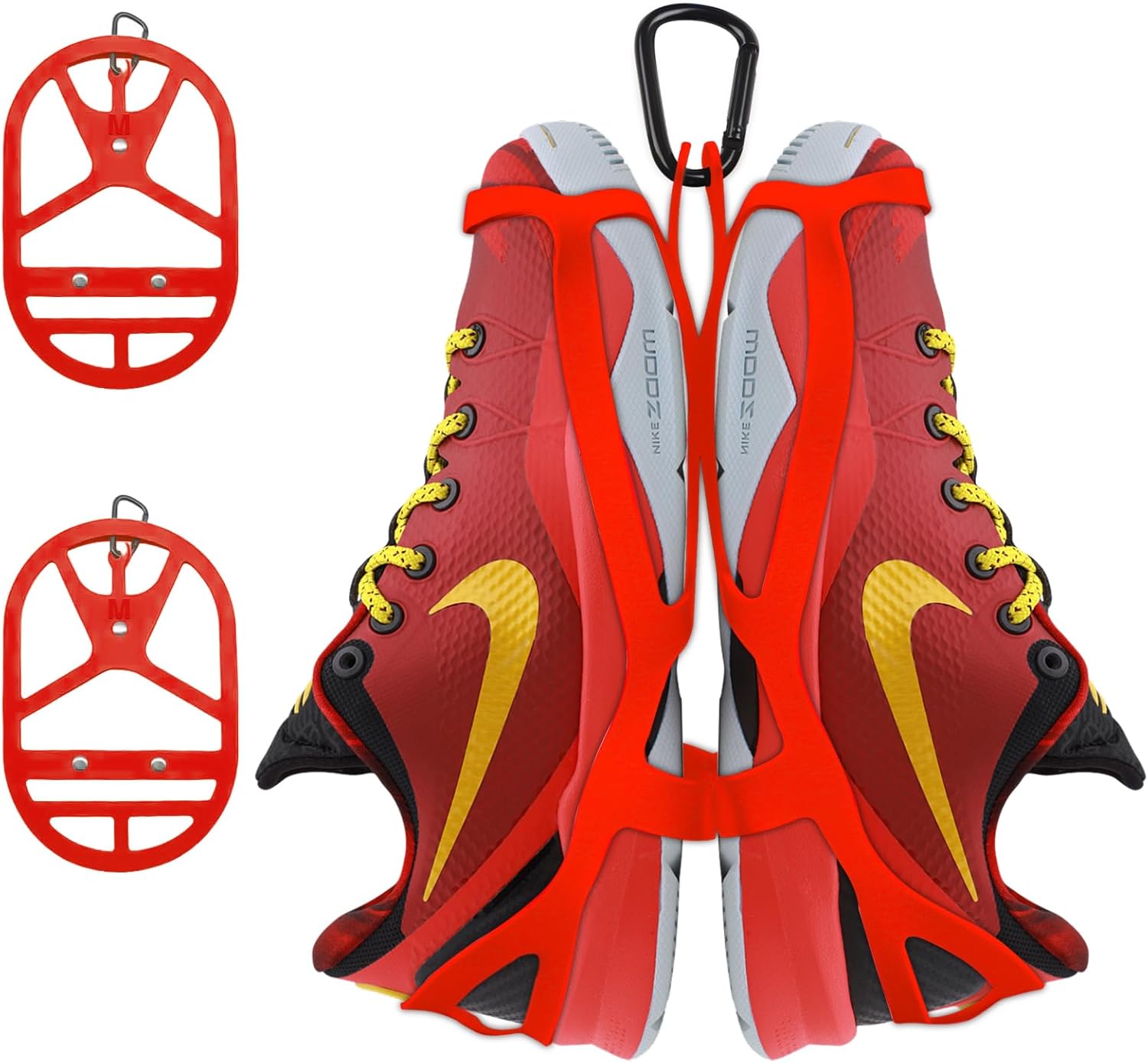 insefocc 2 sets shoe holster, shoe holder for backpack