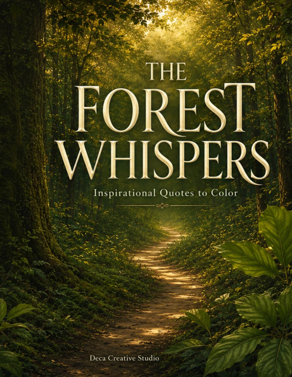 The Forest Whispers: Inspirational Quotes to Color (The Gentle Moments Collection)
