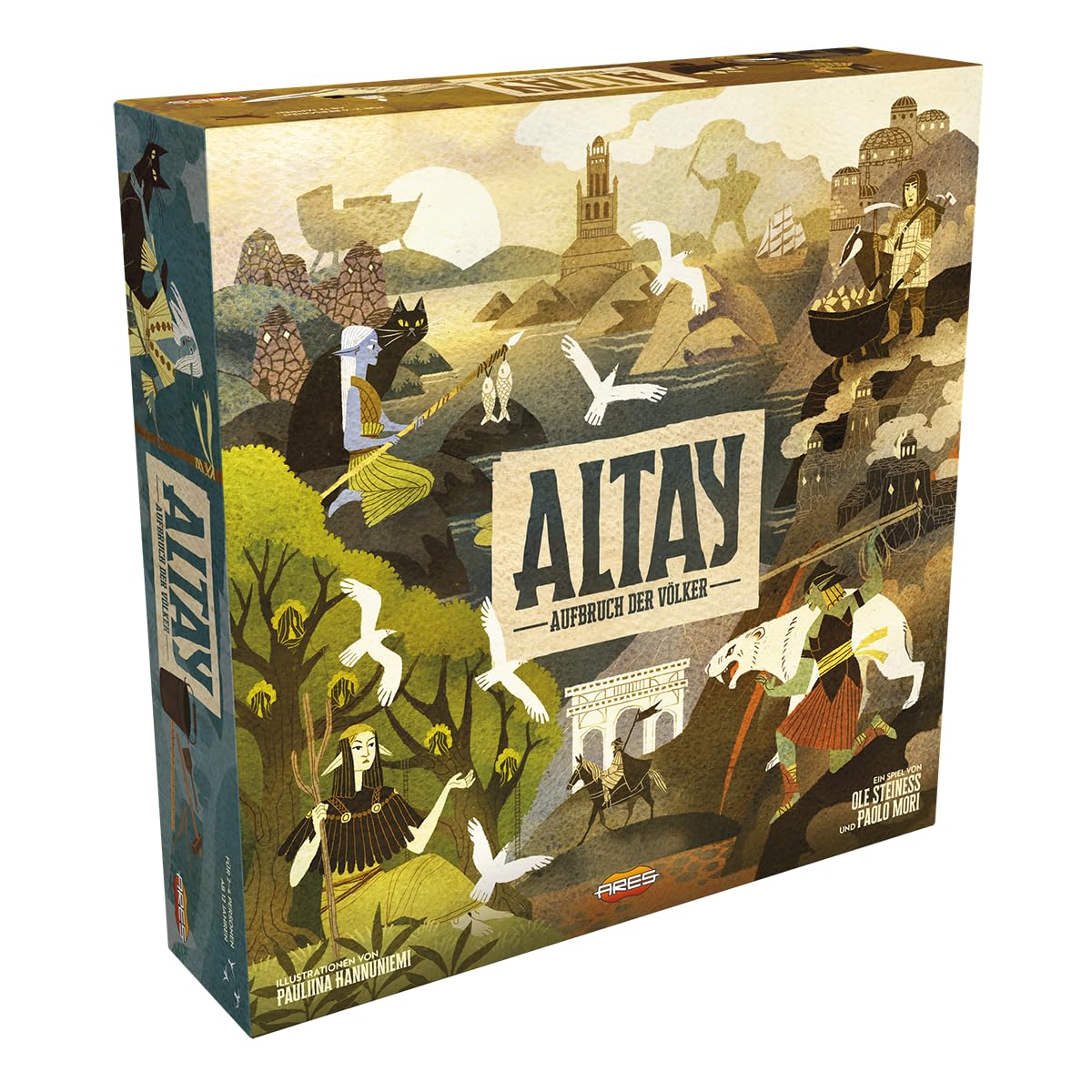 Ares Games, Altay: Aufbruch der Völker, Kennerspiel, 2-4 Spieler, ab 12 Plus Jahren, 45 Plus Minuten, Deutsch