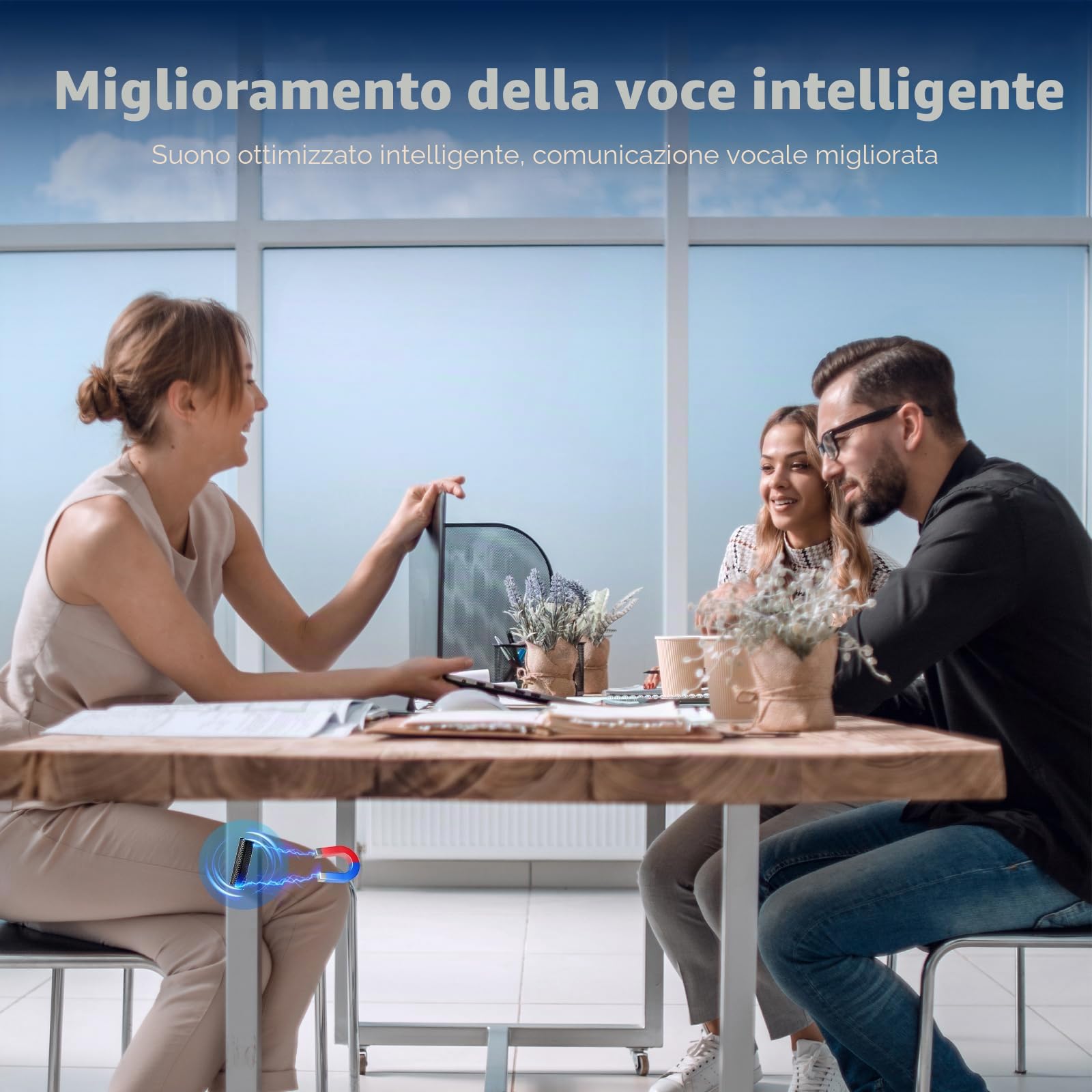 Registratore Vocale Professionale con 30 giorni di lavoro continuo, Mini registratore magnetico ad attivazione vocale dispositivi di registrazione, suoni registratore audio Registratore Vocale