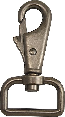 Wuuycoky Gun Color D Ring large Shrimp Head Lobster Clasps Swivel Snap Hooks