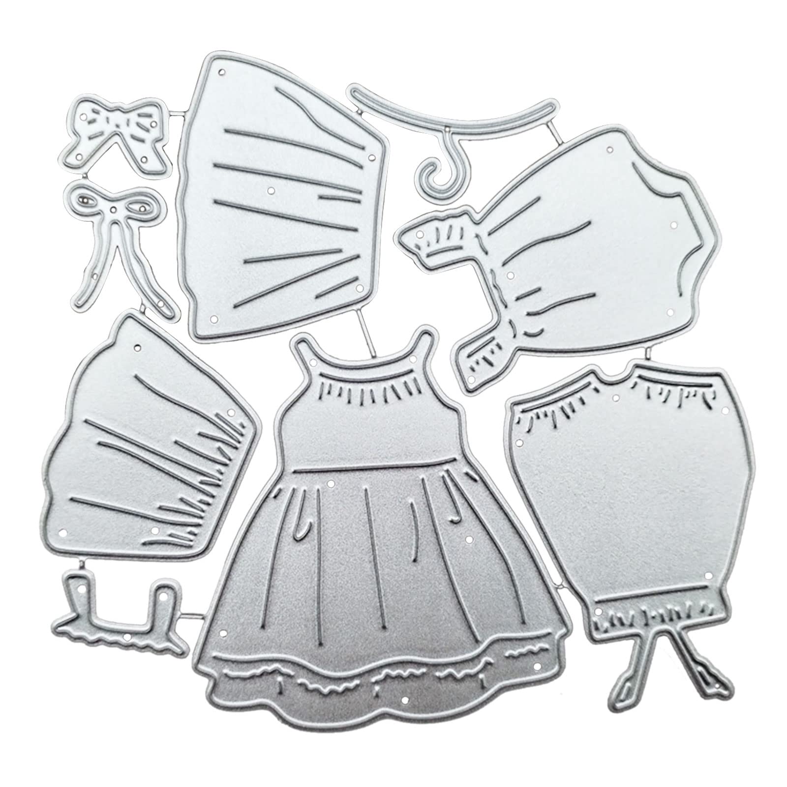 Jazuaiao Cutting Dies Embossing Stencil Template Metal Scrapbook Album Paper Card Decorations Molds Die Cuts for Scrapbooking Card Making Stencils Frame